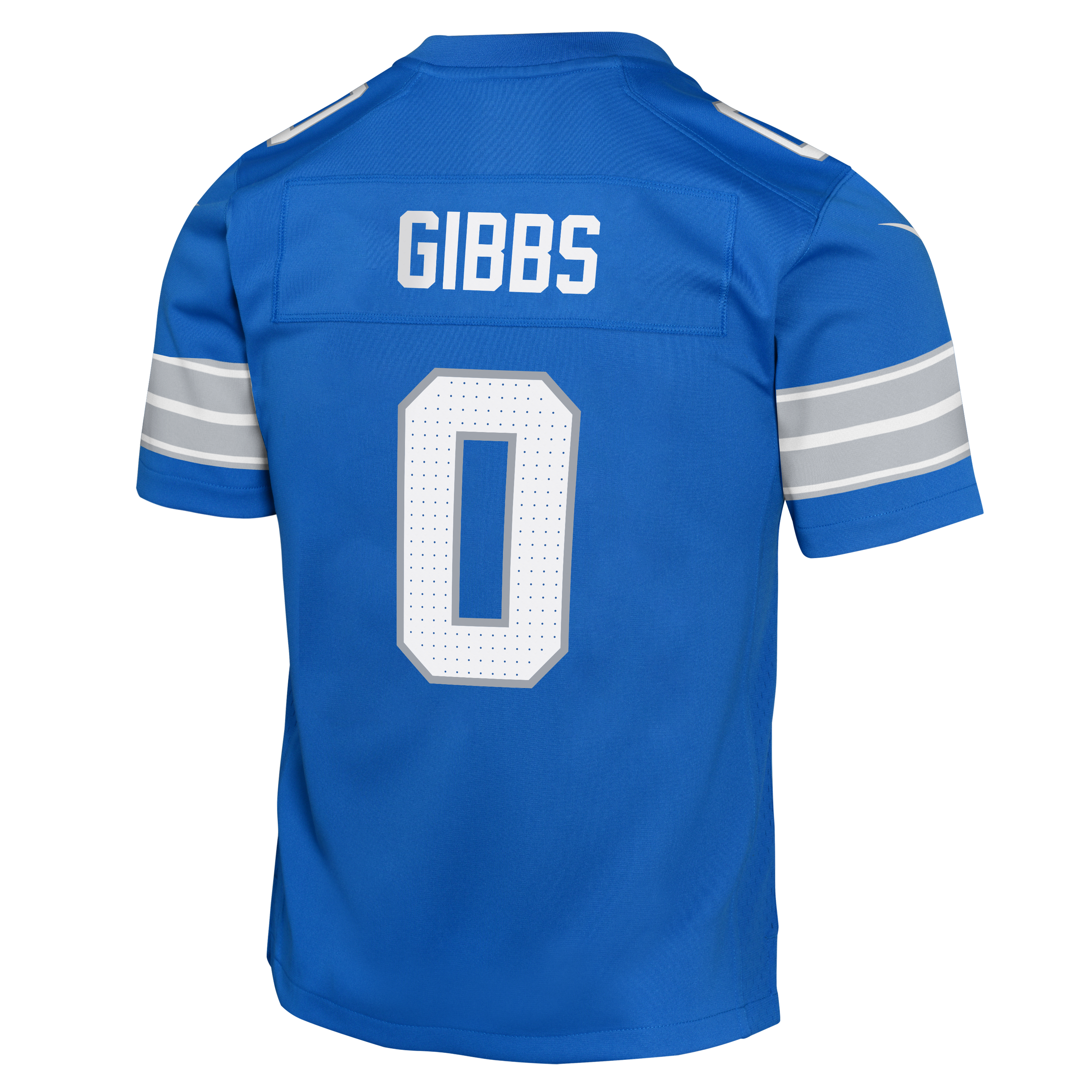 Youth Detroit Lions Jahmyr Gibbs #0 Nike Blue Game Jersey