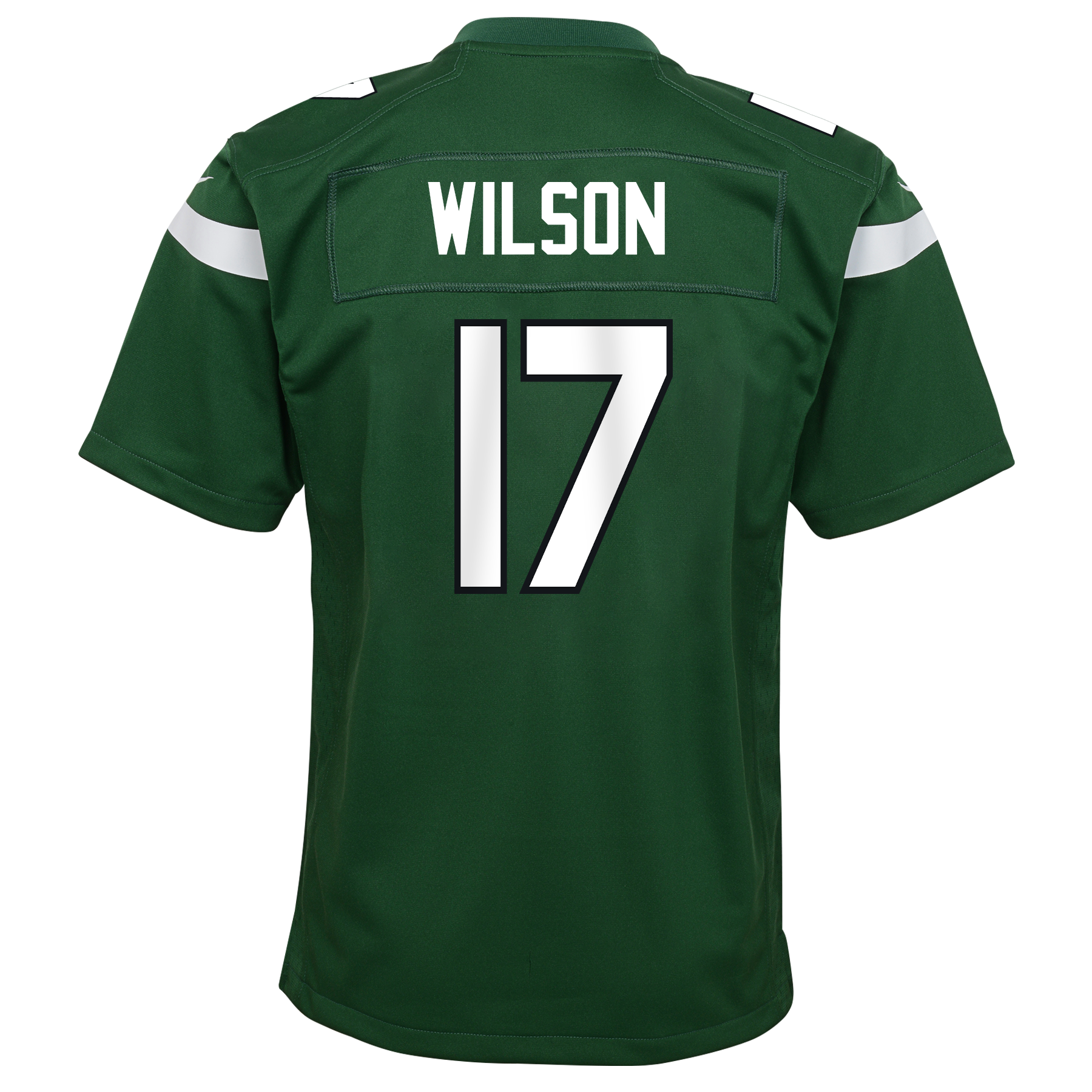 Youth Garrett Wilson New York Jets Nike Green Game Replica Jersey