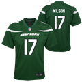 Youth Garrett Wilson New York Jets Nike Green Game Replica Jersey