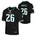 Youth Saquon Barkley Philadelphia Eagles Black Alternate Nike Game Jersey