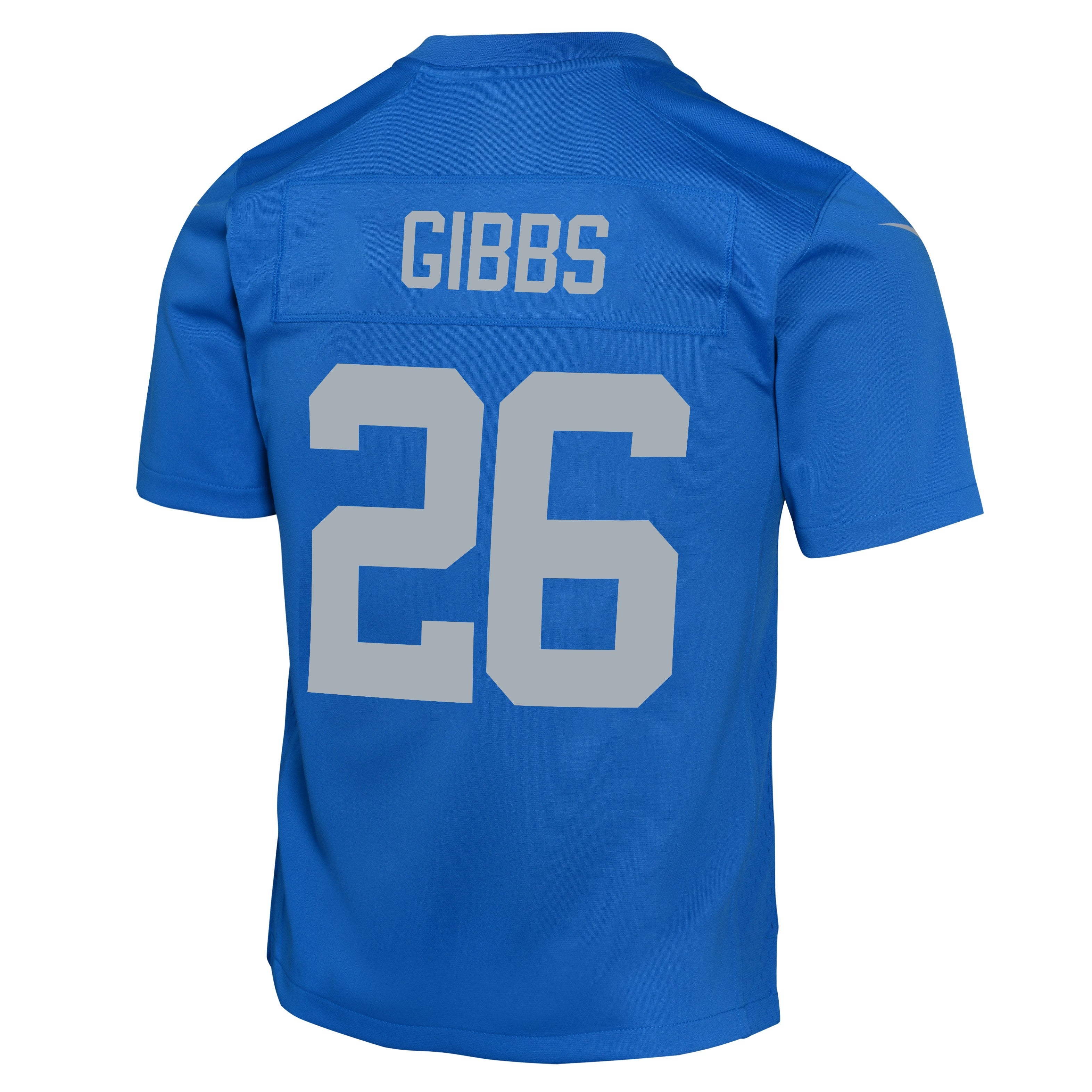 Youth Detroit Lions Jahmyr Gibbs Nike Alternate Blue "ROOKIE" Game Jersey