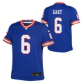 Youth Jaxon Dart New York Giants Alternate Red/Blue Nike Game Jersey