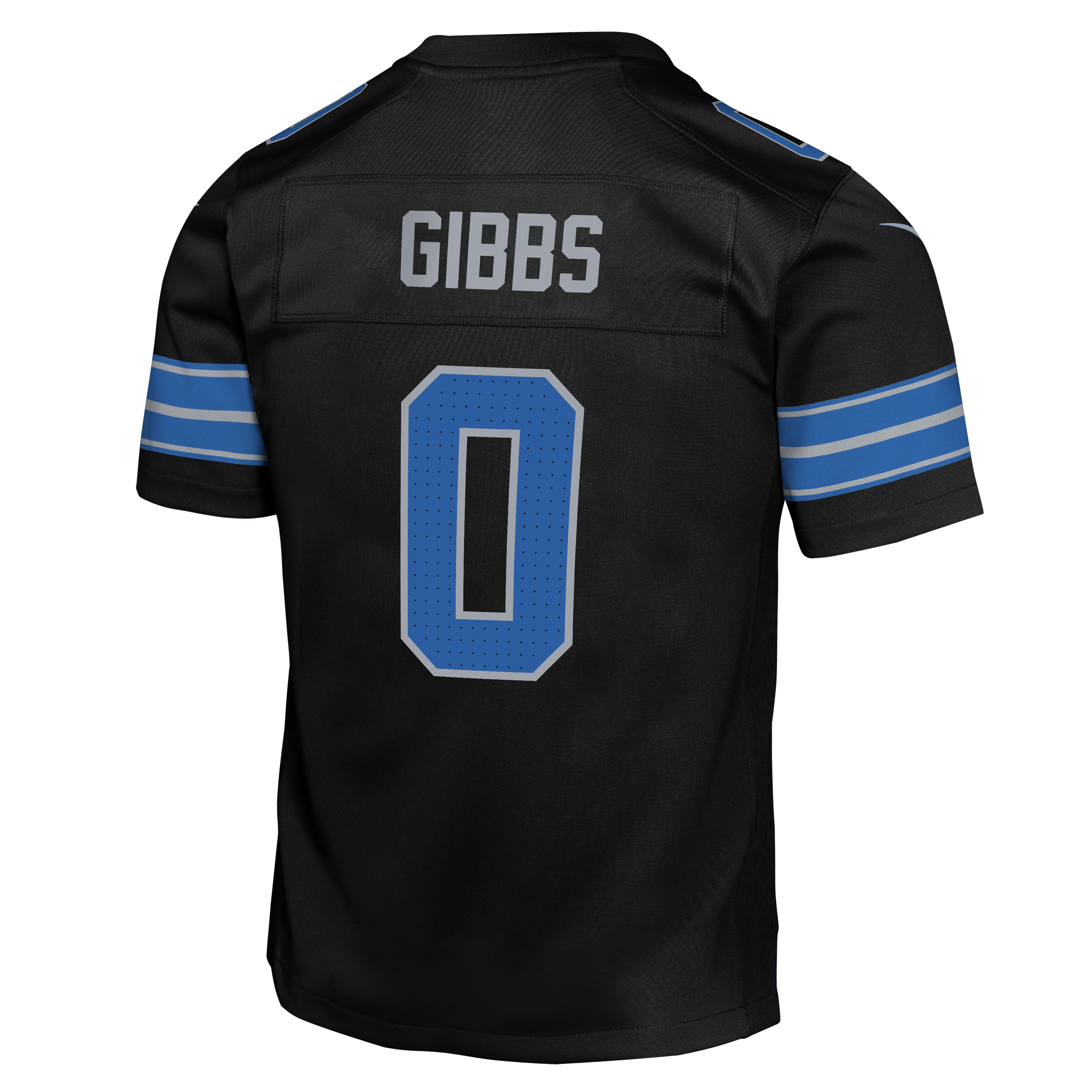 Youth Detroit Lions Jahmyr Gibbs Nike Black Alternate Game Jersey