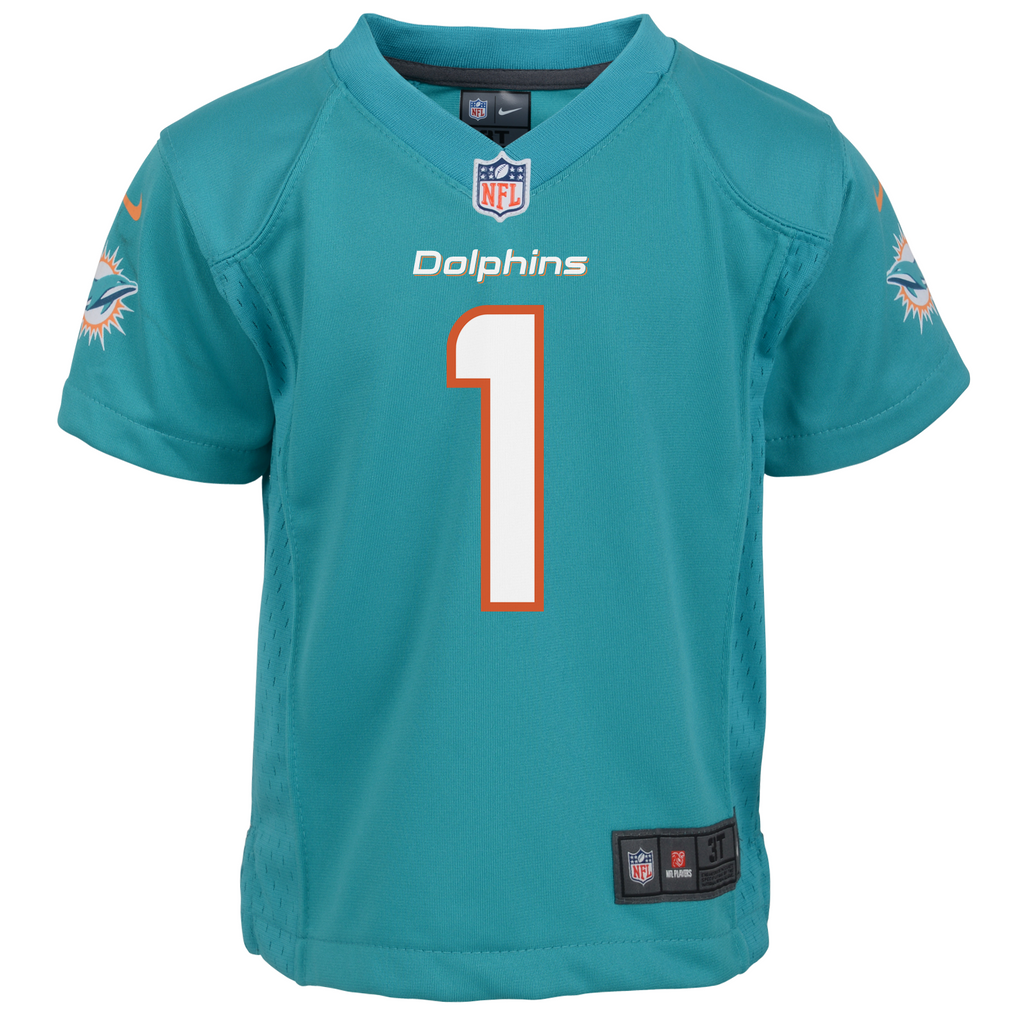 Youth Miami Dolphins Tua Tagovailoa Nike Aqua Game Jersey