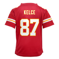 Youth Kansas City Chiefs Travis Kelce Nike Red Game Jersey