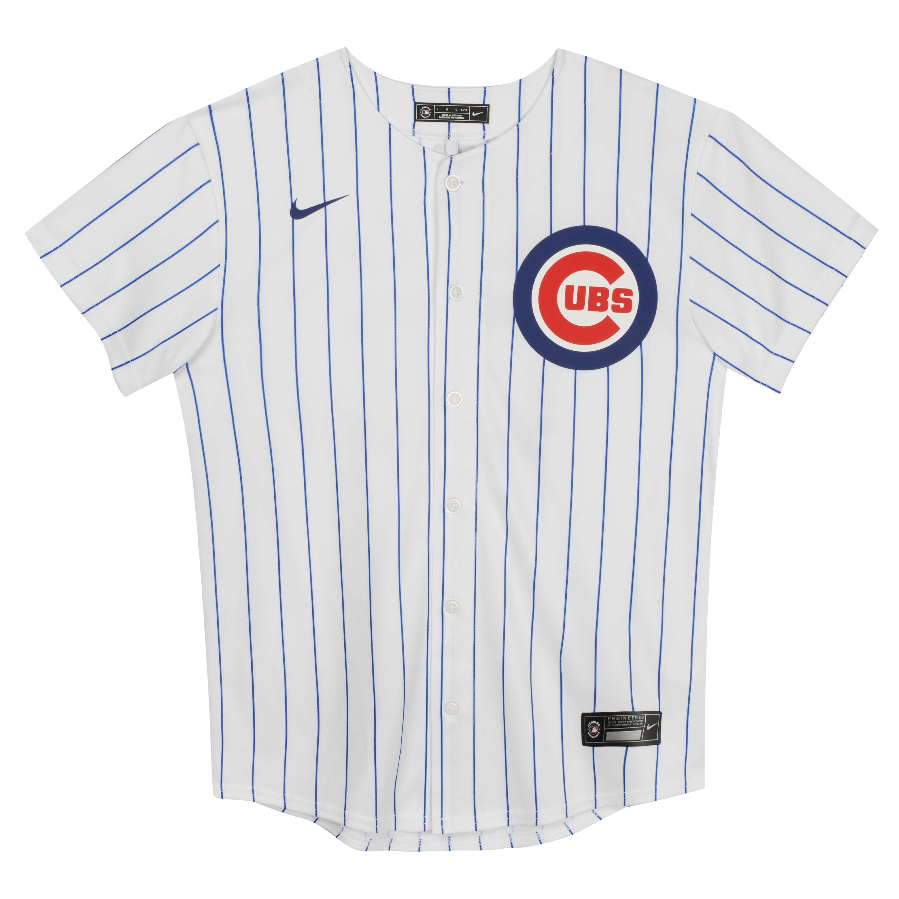 Chicago Cubs Toddler Nike White Home Replica Jersey