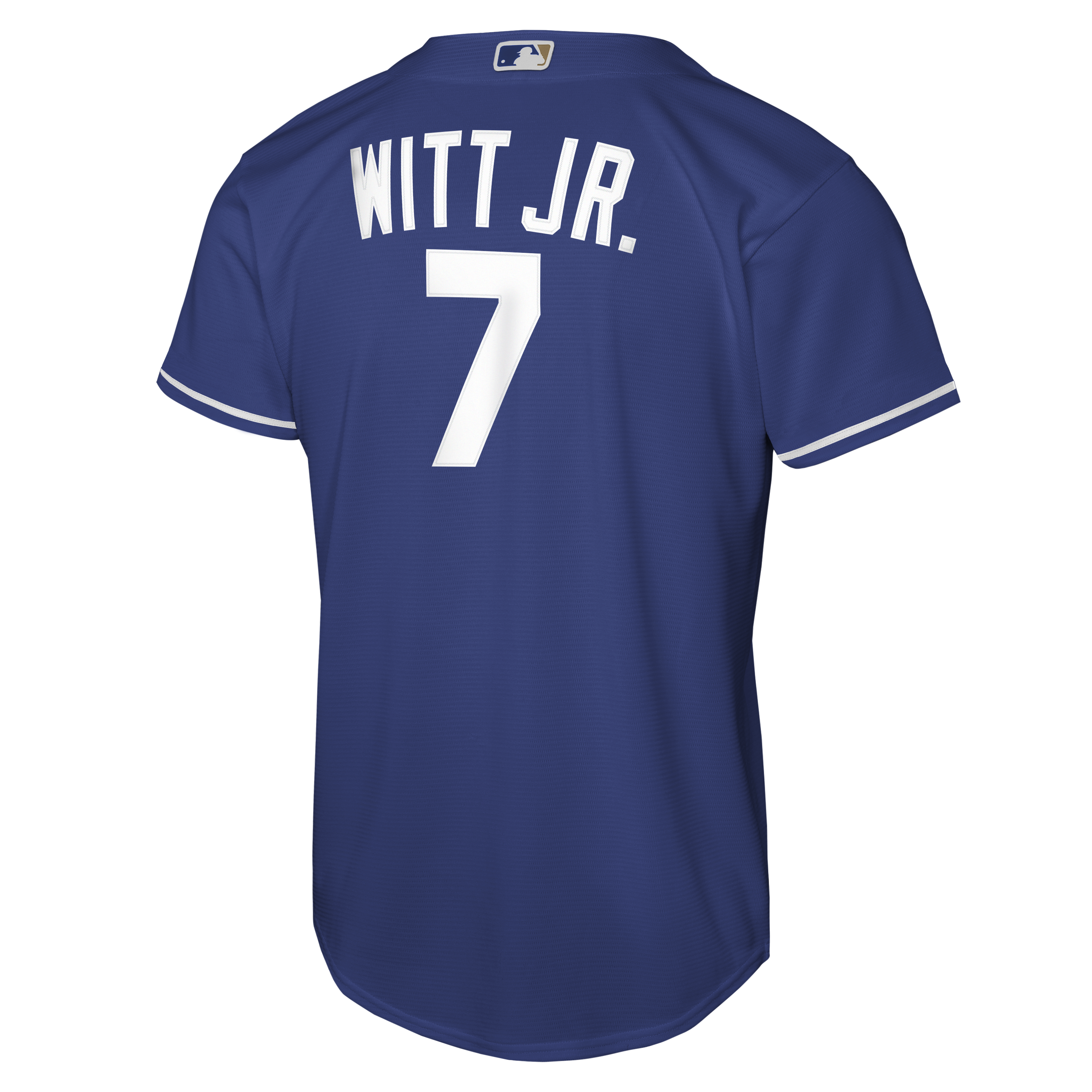 NIKE Youth Bobby Witt Jr. Kansas City Royals Royal Blue Replica Baseline Jersey
