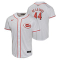 Youth Elly De La Cruz Cincinnati Reds NIKE White Home Game Replica Jersey