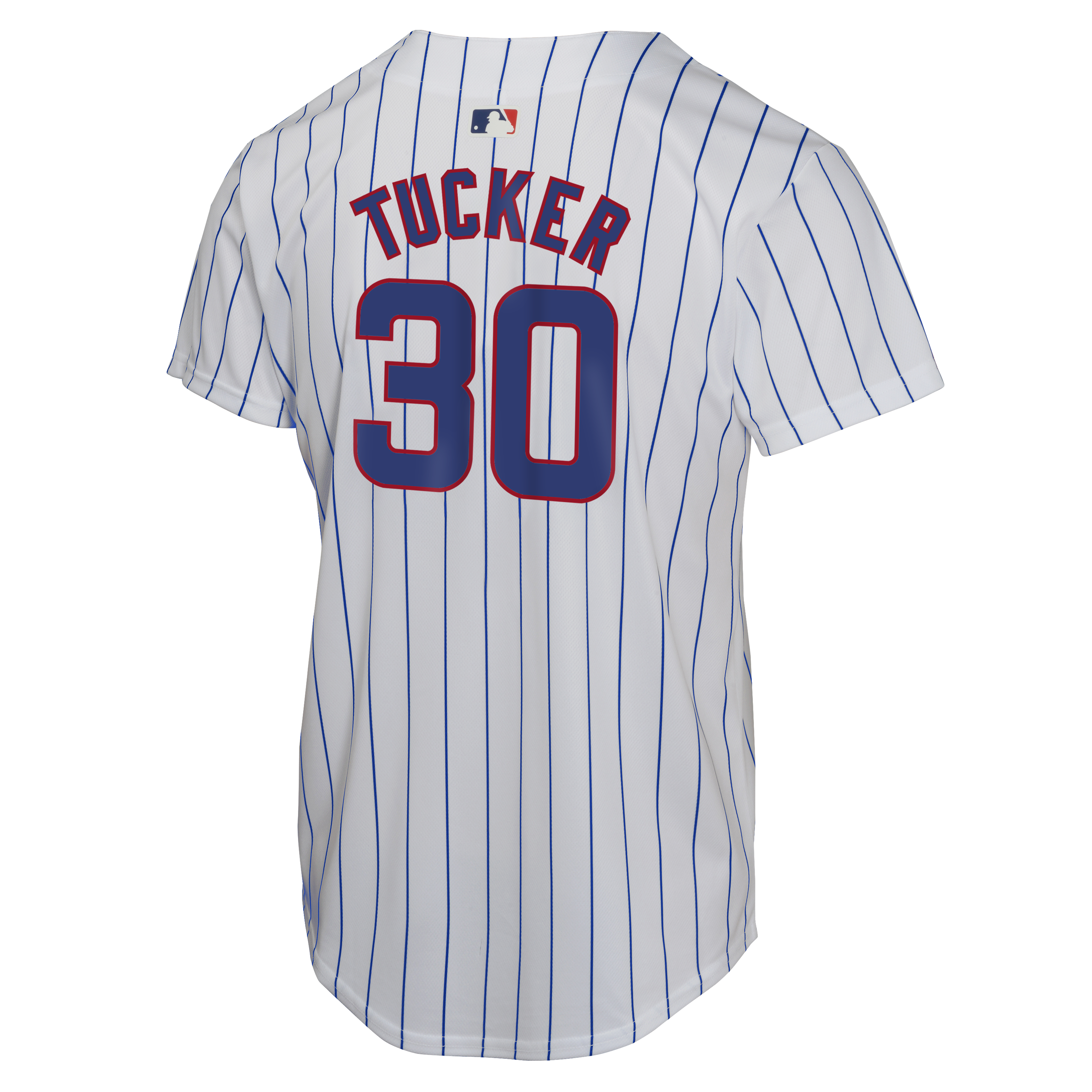 NIKE Youth Kyle Tucker Chicago Cubs White Home Replica Sublimated Twill Jersey