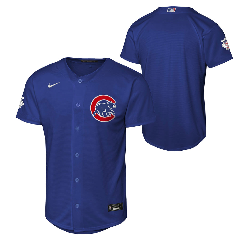 Youth Chicago Cubs Royal Blue Homerun Blank Nike Replica Jersey