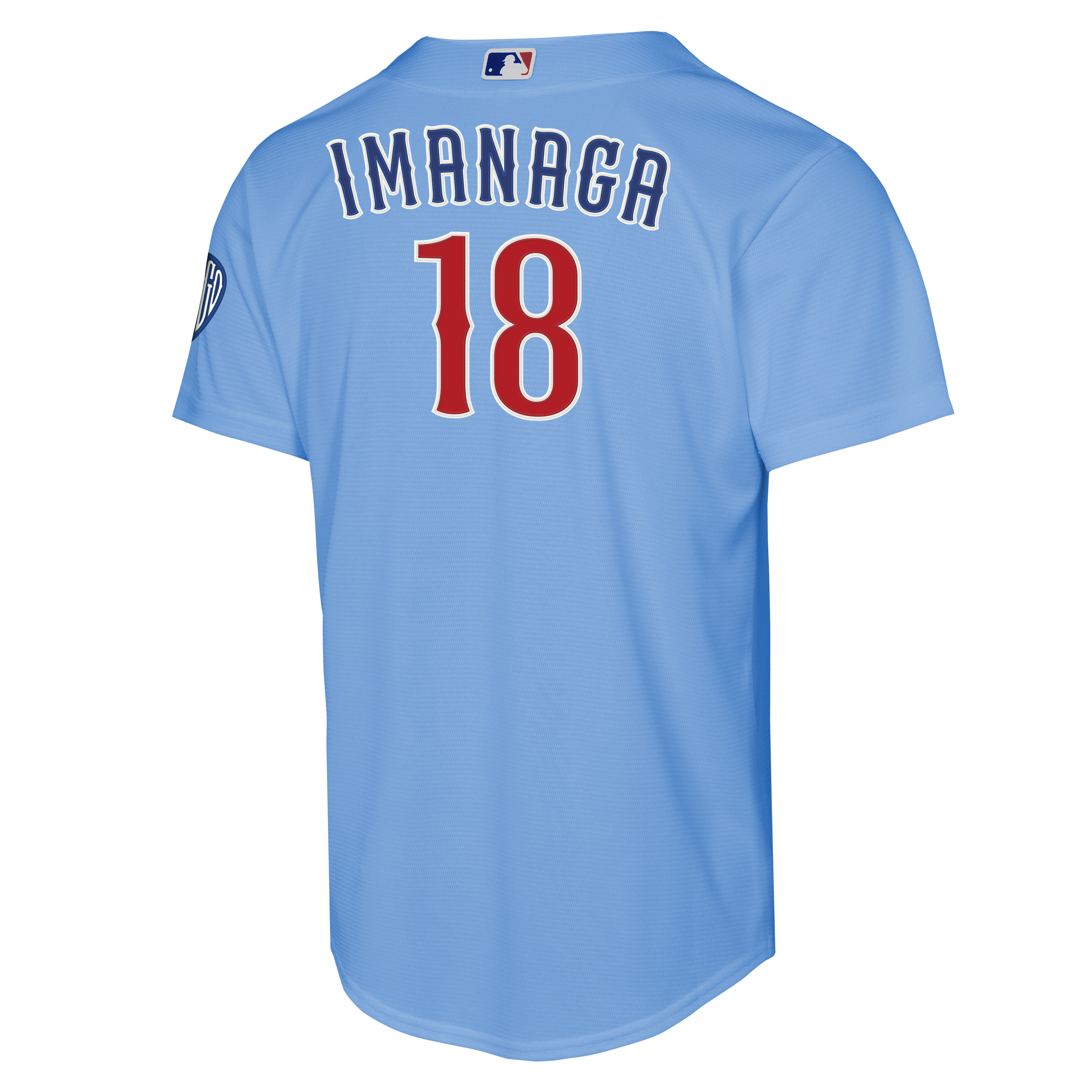 Youth Chicago Cubs Shota Imanaga Alternate 2 NIKE Homerun Powder Blue Replica Jersey