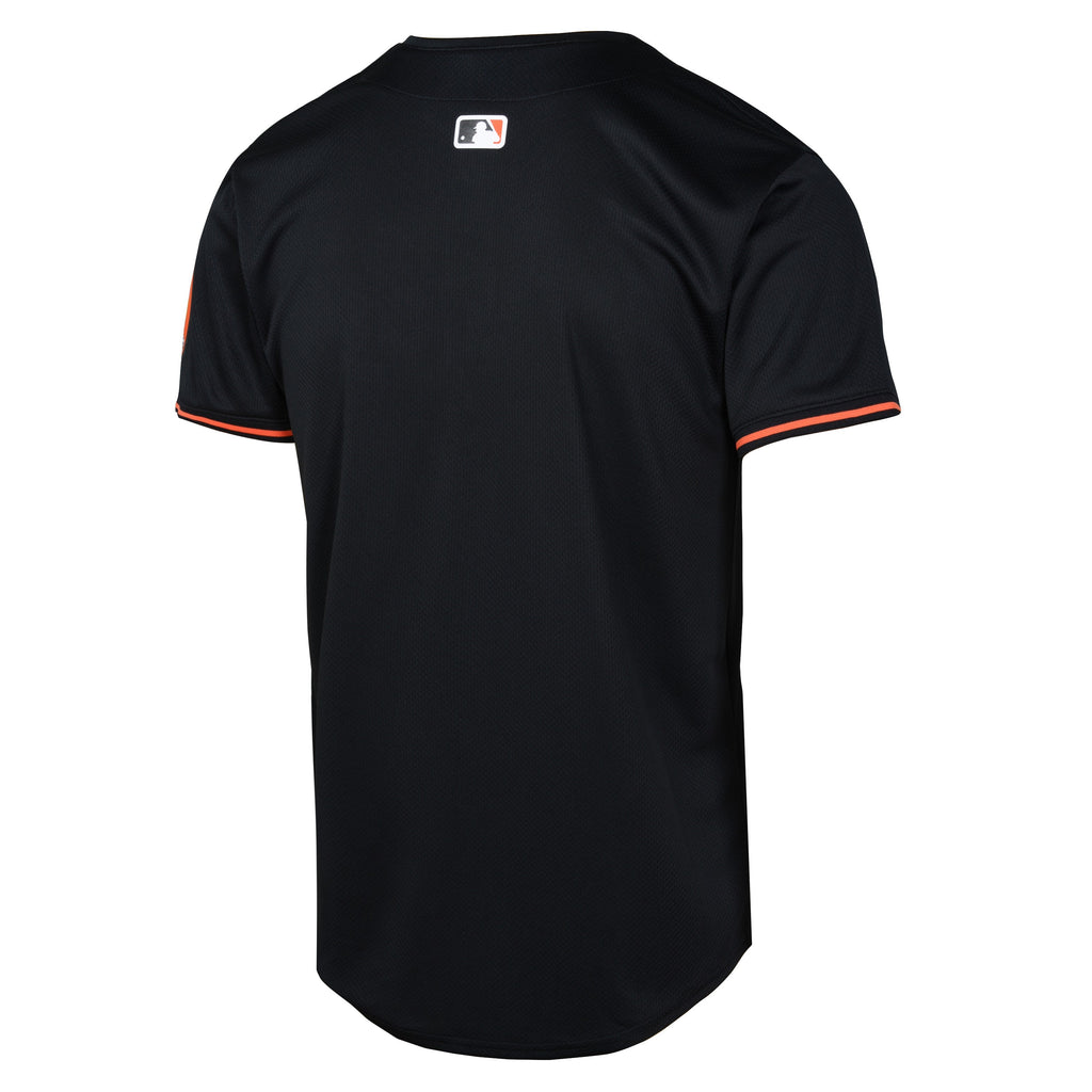 Youth Baltimore Orioles NIKE Black Alternate Limited Blank Replica Jersey
