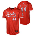Youth Elly De La Cruz Cincinnati Reds NIKE Red Alternate Home Ren Replica Jersey
