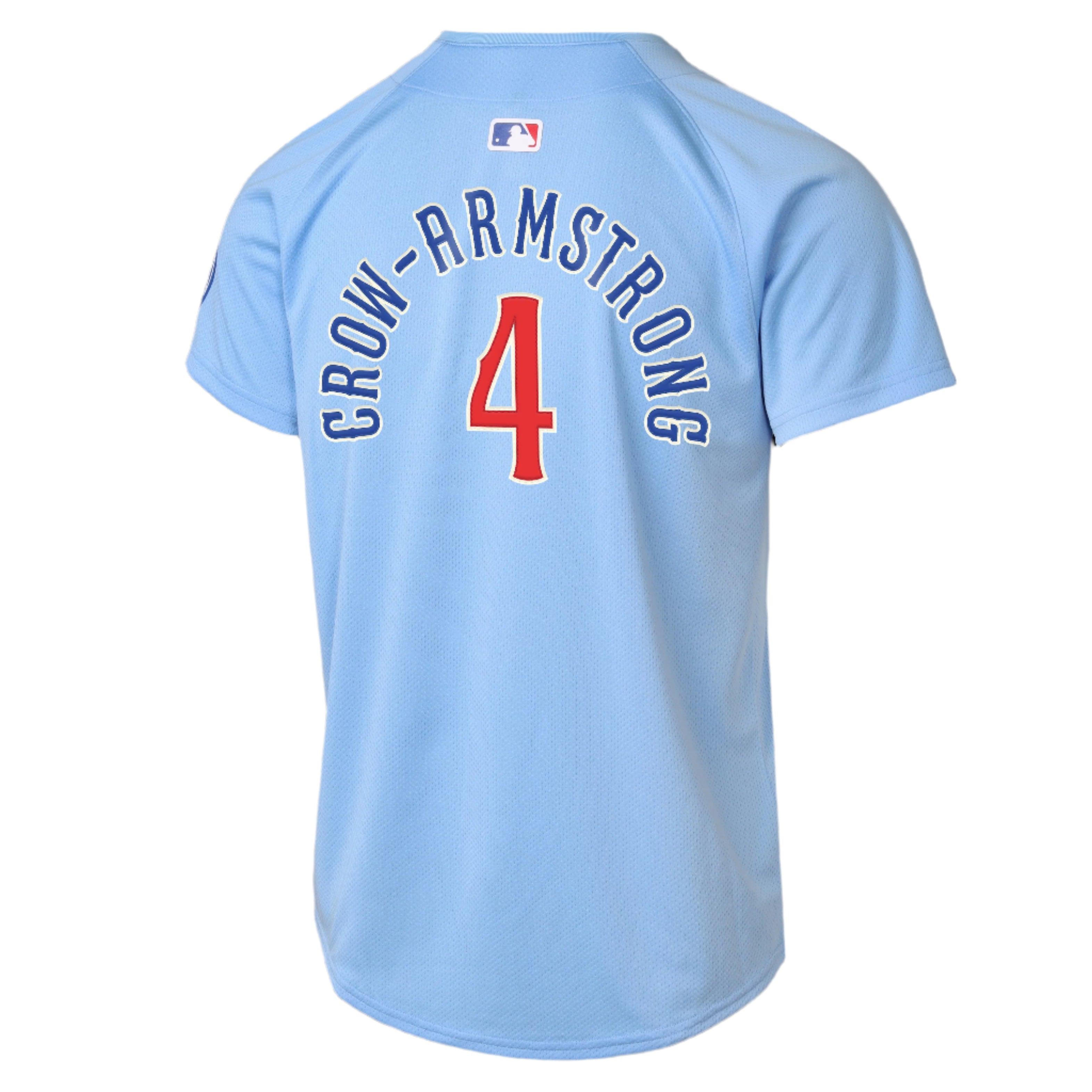 NIKE Youth Chicago Cubs Pete Crow-Armstrong Light Blue 2nd Alternate Limited Replica Jersey