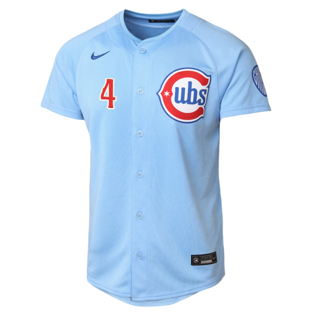 NIKE Youth Chicago Cubs Pete Crow-Armstrong Light Blue 2nd Alternate Limited Replica Jersey