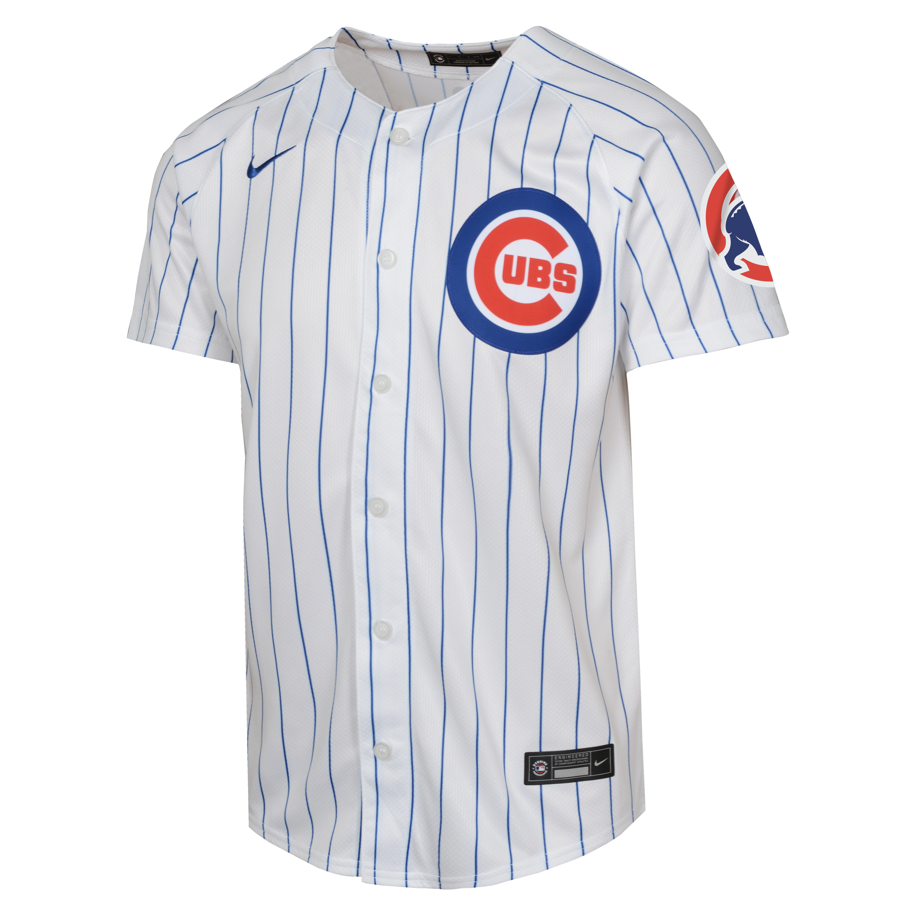 NIKE Youth Dansby Swanson Chicago Cubs White Home Replica Jersey
