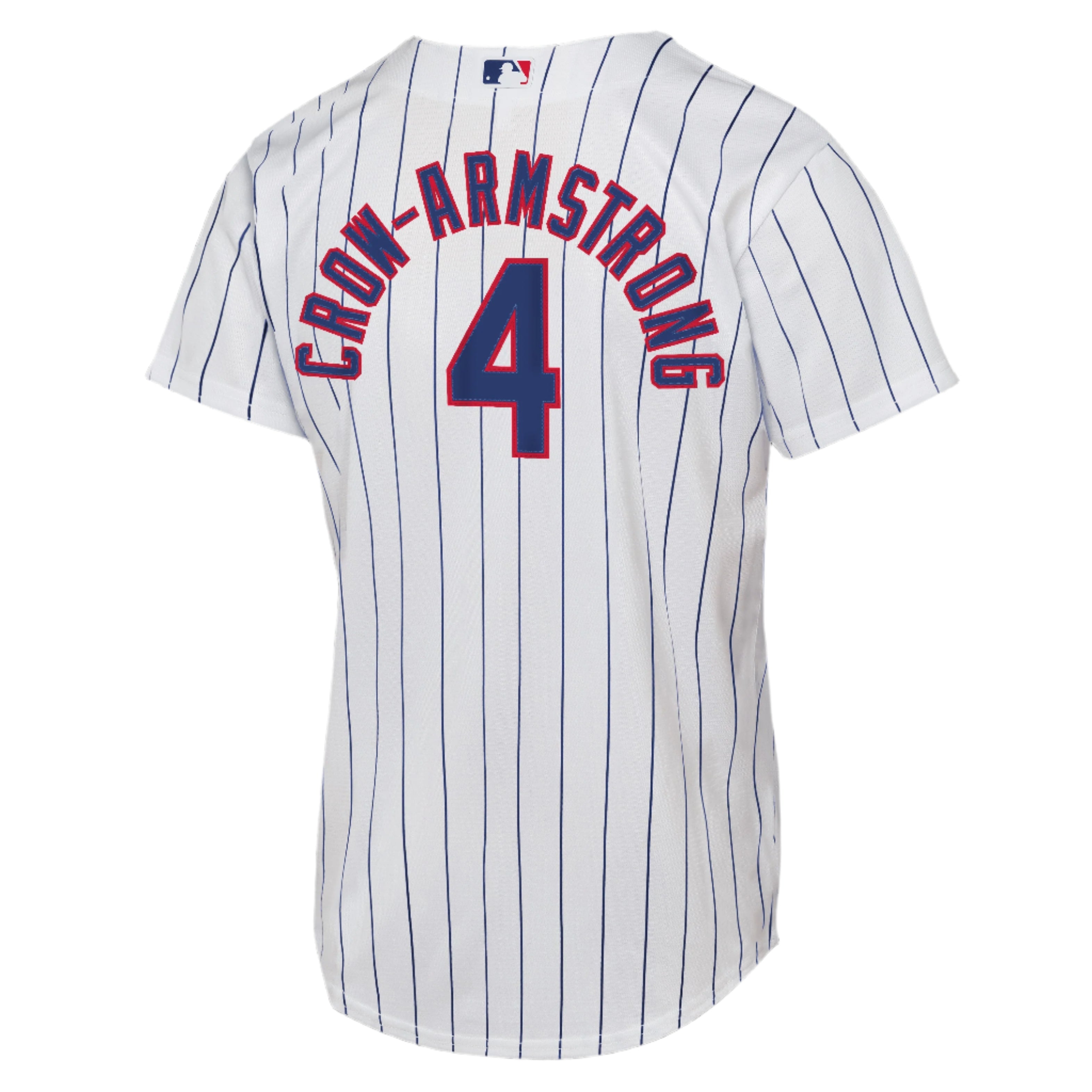 Youth Nike Pete Crow-Armstrong #4 Chicago Cubs White Home Baseline Replica Jersey