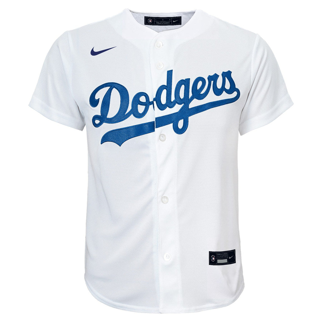 Youth Freddie Freeman Los Angeles Dodgers White Home Replica Player Jersey