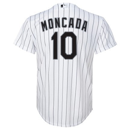 Youth Yoan Moncada Chicago White Sox White Nike Home Replica Jersey