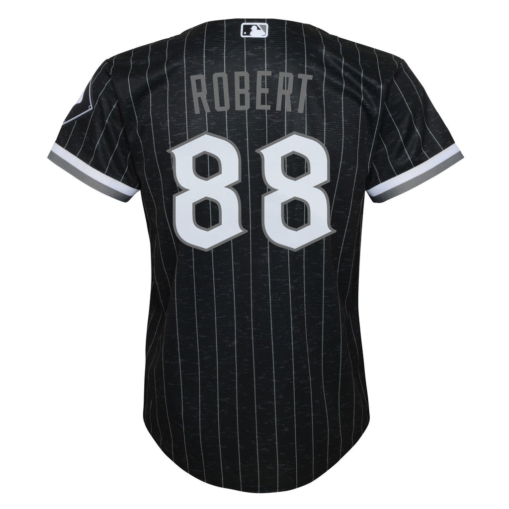 Toddler Luis Robert Chicago White Sox Nike Black City Connect Replica Jersey