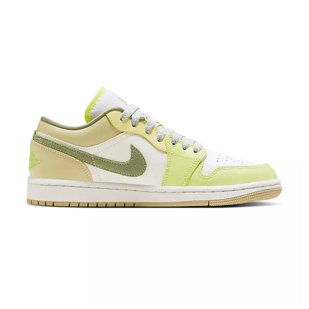 Air Jordan 1 Low 'Sail Oil Green Light Lemon'