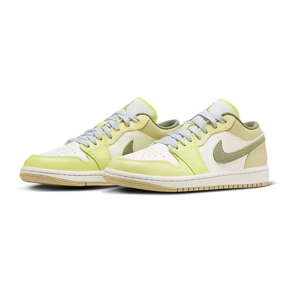 Air Jordan 1 Low 'Sail Oil Green Light Lemon'
