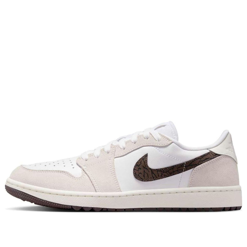 Air Jordan 1 Retro Low Golf 'Light Orewood Elephant'