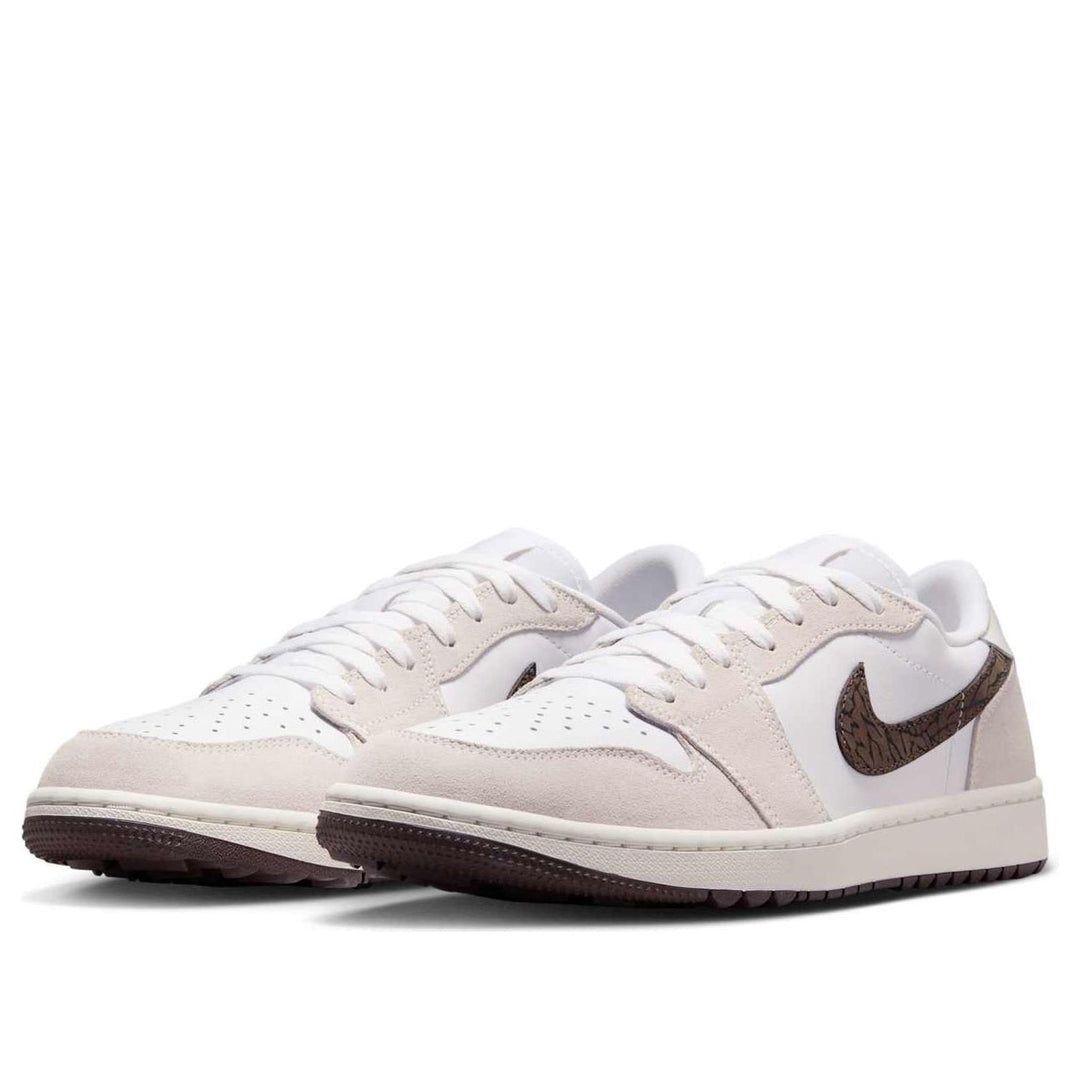 Air Jordan 1 Retro Low Golf 'Light Orewood Elephant'