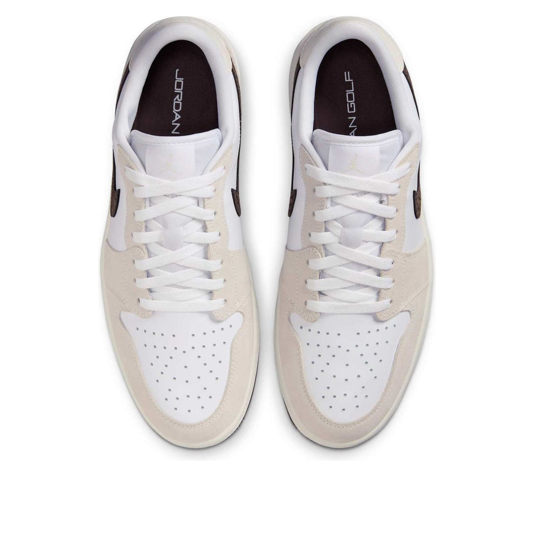 Air Jordan 1 Retro Low Golf 'Light Orewood Elephant'