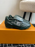 Louis Vuitton LV Kick Sneaker (Dark Green Leather)