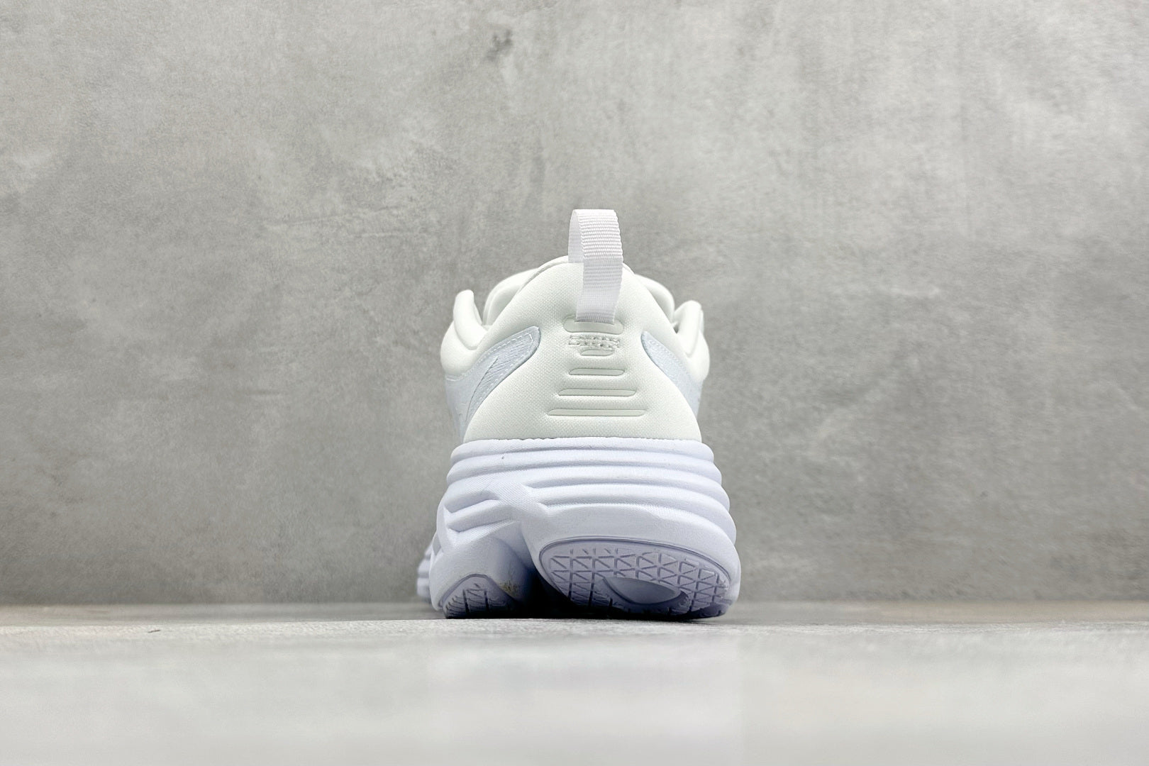 HOKA Bondi 8 Triple White Running Sneaker