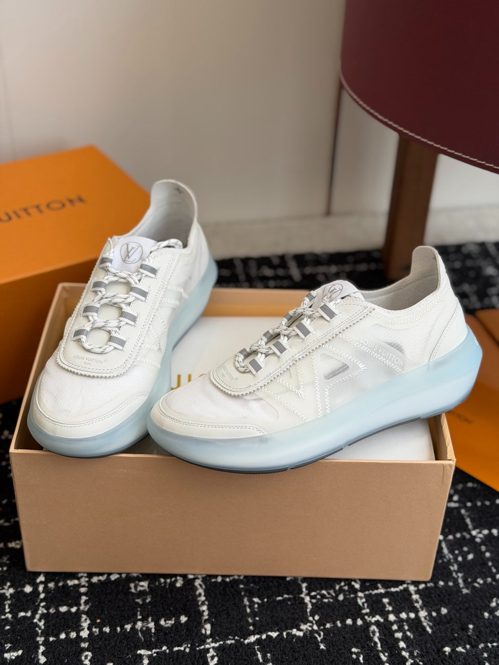 Louis Vuitton LV Sprint Sneaker (White)