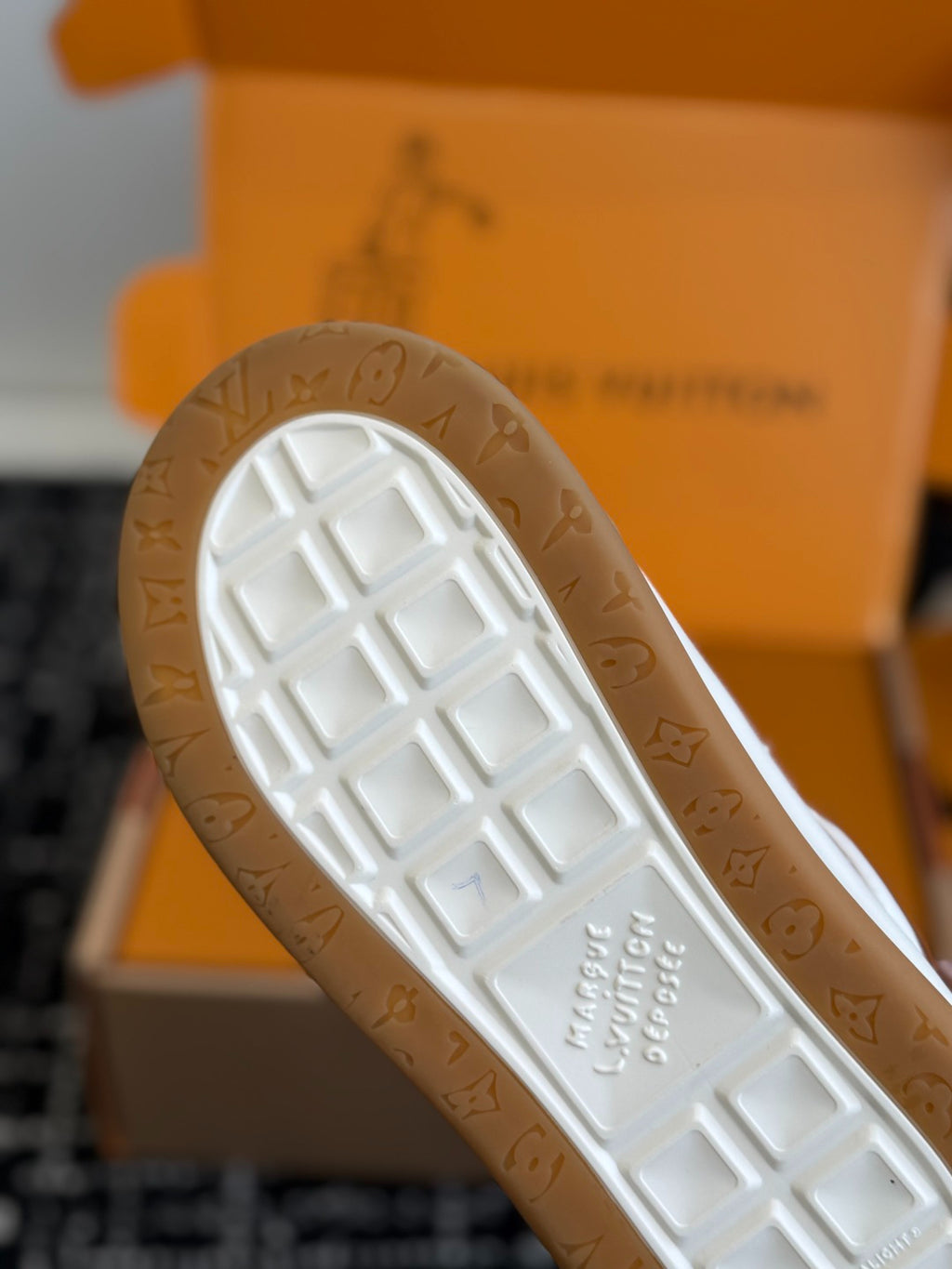 Louis Vuitton LV Tilted Sneaker (Tan Suede)