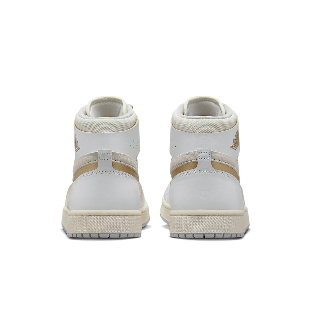 Air Jordan 1 Zoom CMFT 2 'White Metallic Gold Grey'