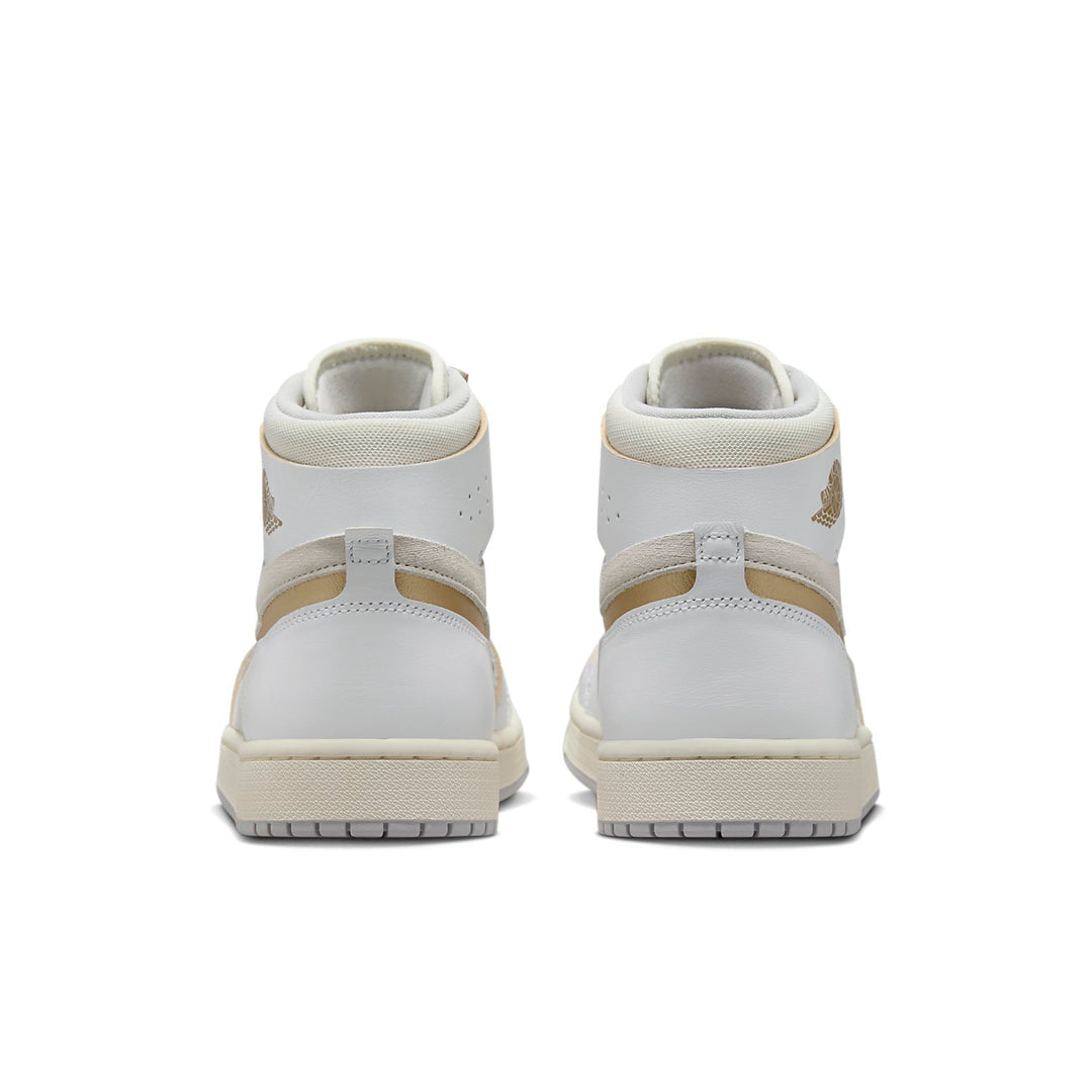 Air Jordan 1 Zoom CMFT 2 'White Metallic Gold Grey'