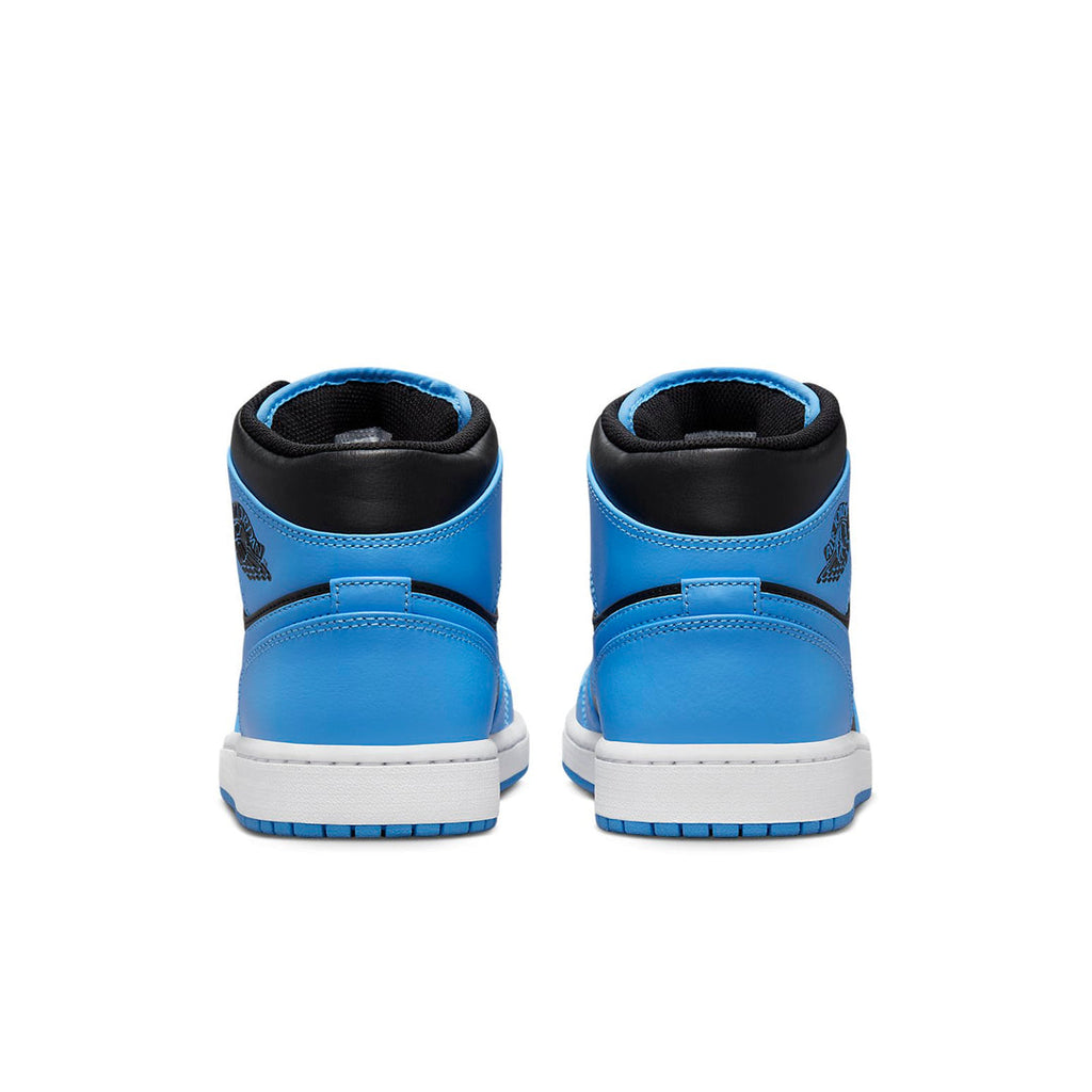 Air Jordan 1 Mid 'University Blue Black'