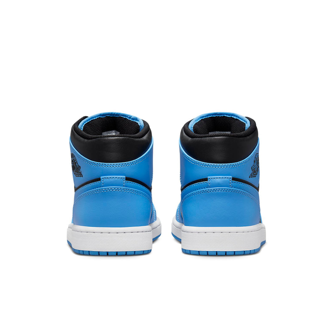 Air Jordan 1 Mid 'University Blue Black'