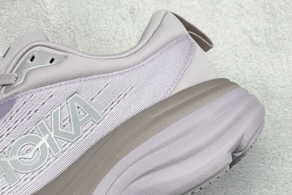 HOKA Bondi 8 Pale Lavender Gradient Running Sneaker