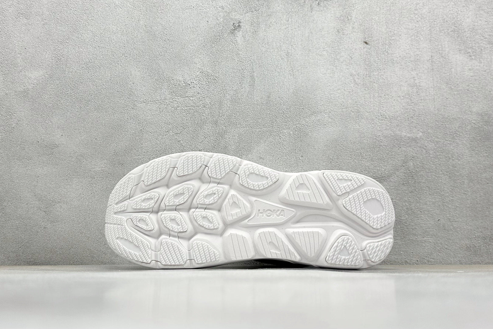 HOKA Clifton 10 Triple White Cushioned Road Running Sneakers