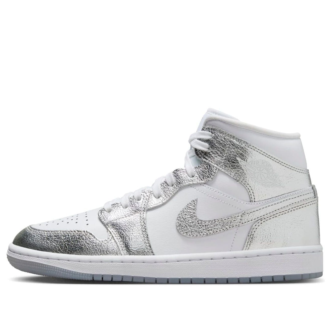Air Jordan 1 Mid SE 'Metallic Silver'