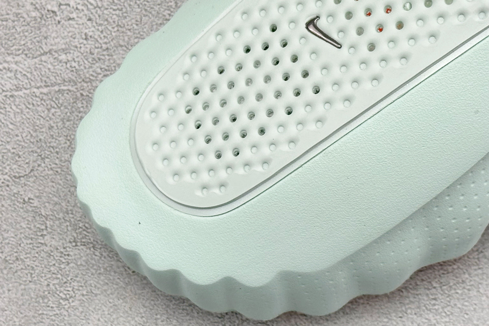 Nike Unisex "Neuro-Ball" Slide Sandal in Mint Green/Orange