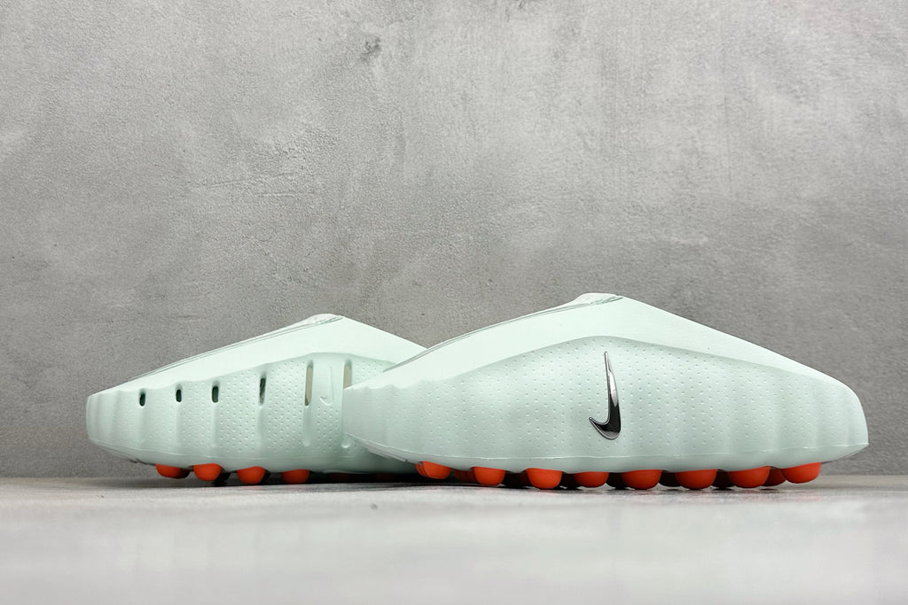 Nike Unisex "Neuro-Ball" Slide Sandal in Mint Green/Orange