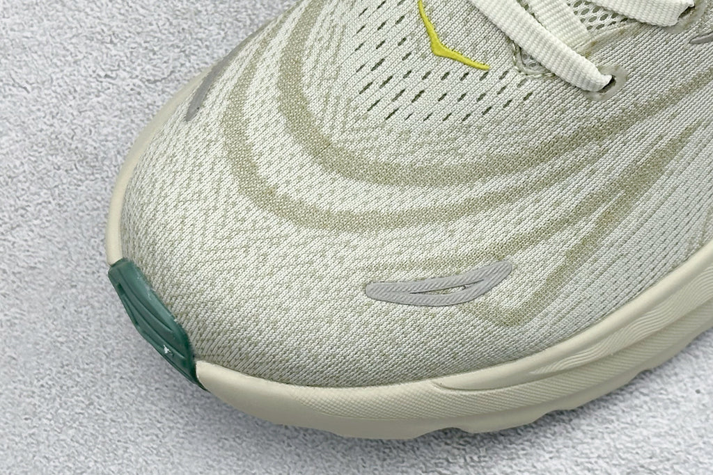HOKA Arahi 8 Off White Deep Green Stability Running Shoes