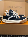 Louis Vuitton LV Tilted Sneaker (Black Suede)