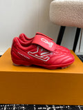 Louis Vuitton LV Kick Sneaker (Red Leather)