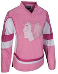 Chicago Blackhawks Child Size Pink Child Size Jersey
