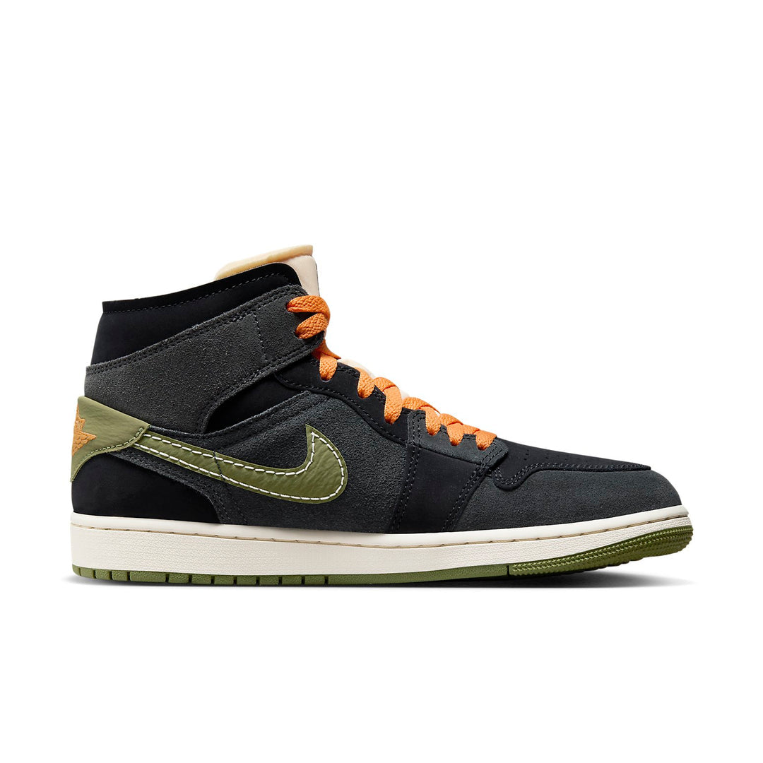 Air Jordan 1 Mid SE Craft 'Anthracite Light Olive'