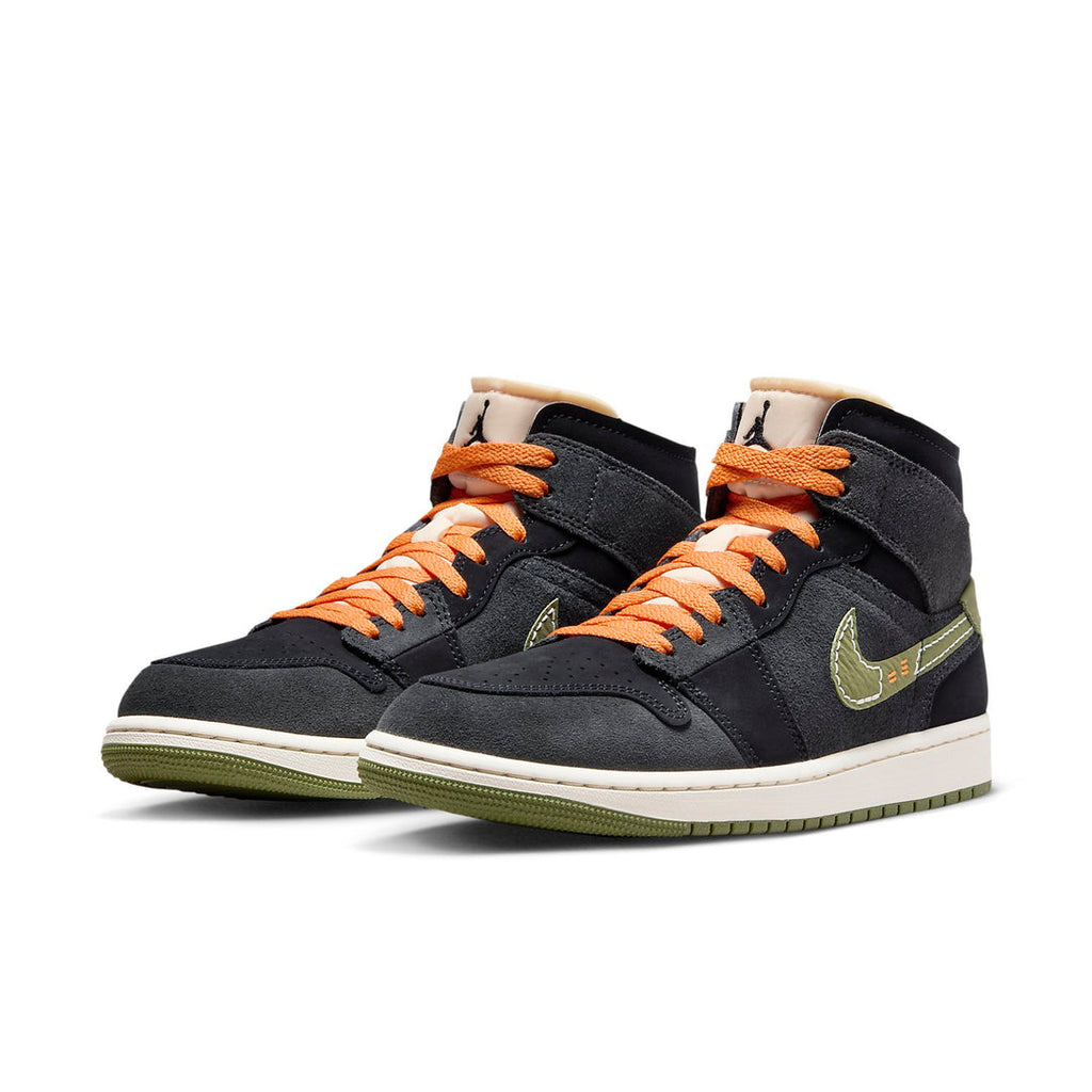 Air Jordan 1 Mid SE Craft 'Anthracite Light Olive'