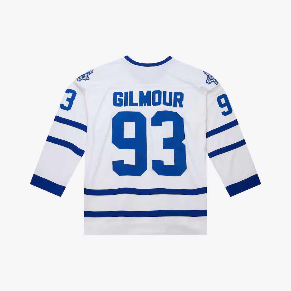 Men's Doug Gilmour Toronto Maple Leafs 1992-93 White Power Play Jersey