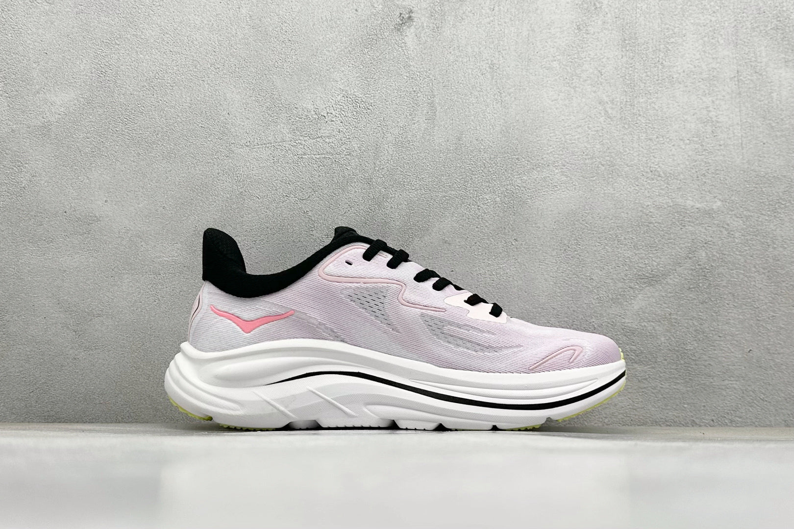 Women's HOKA Clifton 10 Pale Pink Cushioned Road Running Sneakers